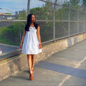 White dress